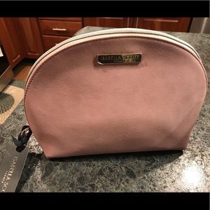 Isabella Scott Makeup Pouch, NWT, pale pink